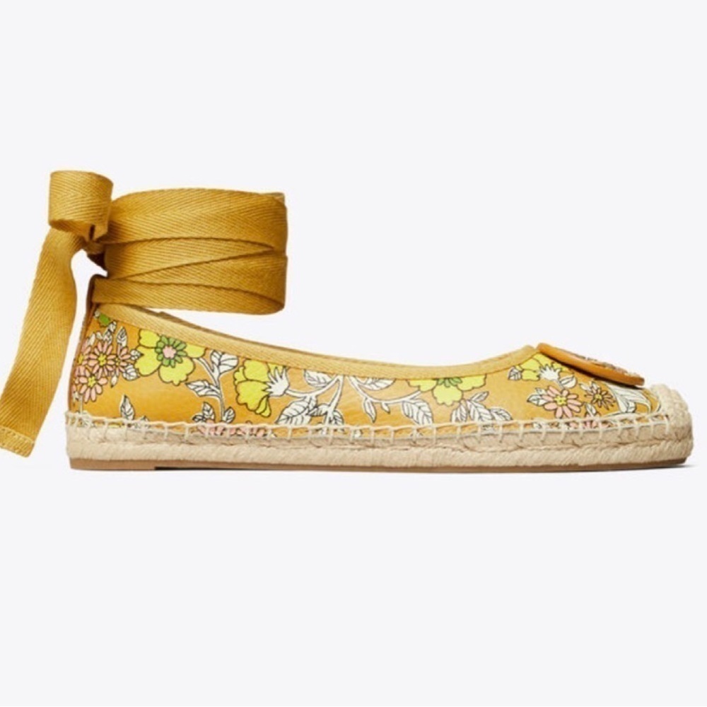 NIB Tory Burch Minnie Ballet Espadrille Size: 8.5 - Picture 3 of 5